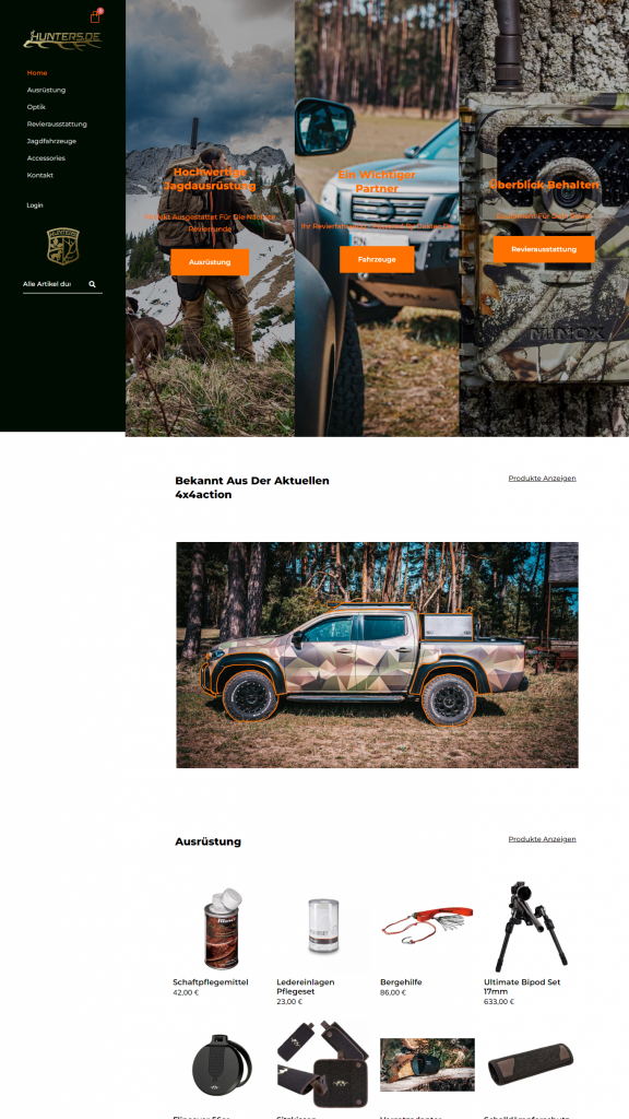 E-Commerce und Onlineshop Erstellung von Iconiq Worx für lokale Händler im Raum Leipzig